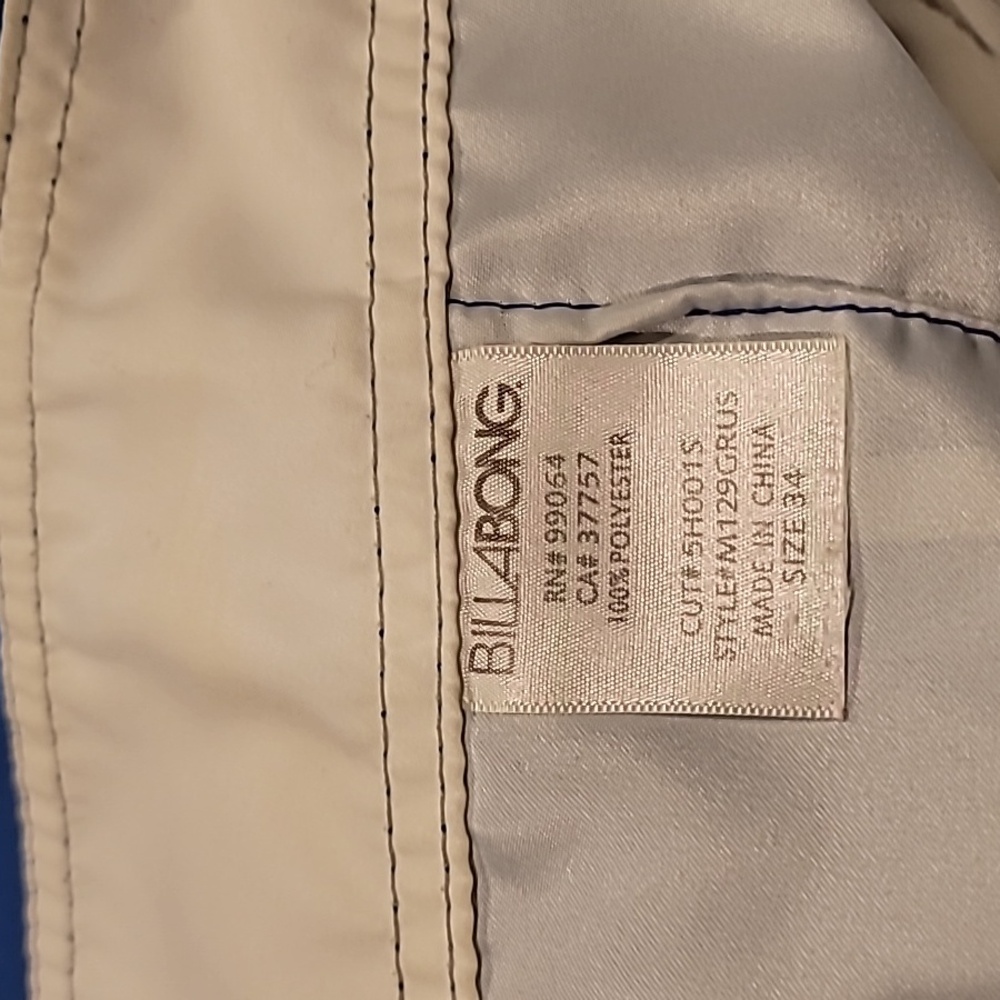 Billabong Surfer Swim Shorts Blue W 34 - Picture 5 of 12